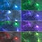 4ft. Fiber Optic Multicolor LED Lights White Pine Artificial Christmas Tree